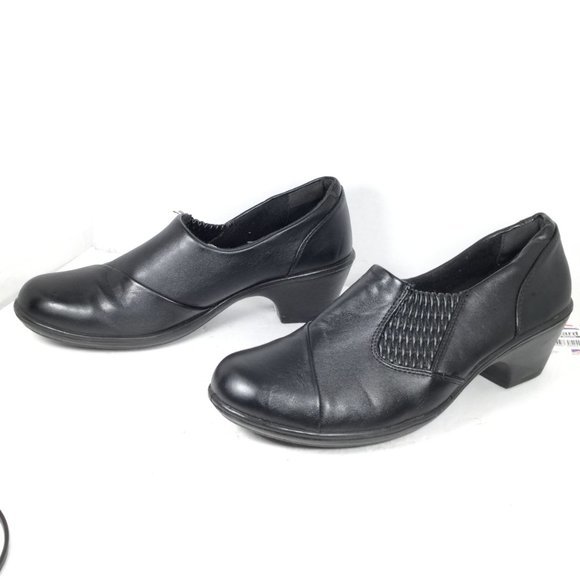 Air Flex Round Toe Clogs Loafers Black Size 11 Wide - Picture 2 of 9